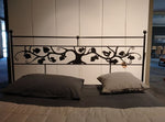 Letto matrimoniale "Albero della vita" By Caporali in pieno ferro soffiato