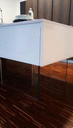 Cucina con Isola By Pessina con top in Okite e legno offerta Outlet