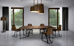 Tavolo "Hana" in legno rettangolare By Caporali prezzo scontato Outlet offerta